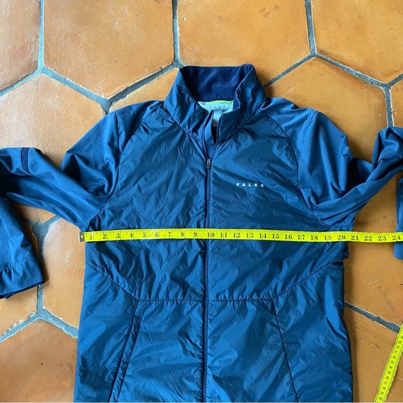 Men's FALKE Ergonomic Sport System Athletic Performance Activewear Zip Jacket L - Picture 10 of 10